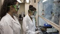 Chemistry professor gives local high school students rare lab experience