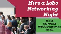 UNM’s Hire a Lobo Networking Night 2016 set for Nov. 1