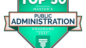 TOP 50 MASTER OF PUBLIC ADMINISTRATION PROGRAMS 2017