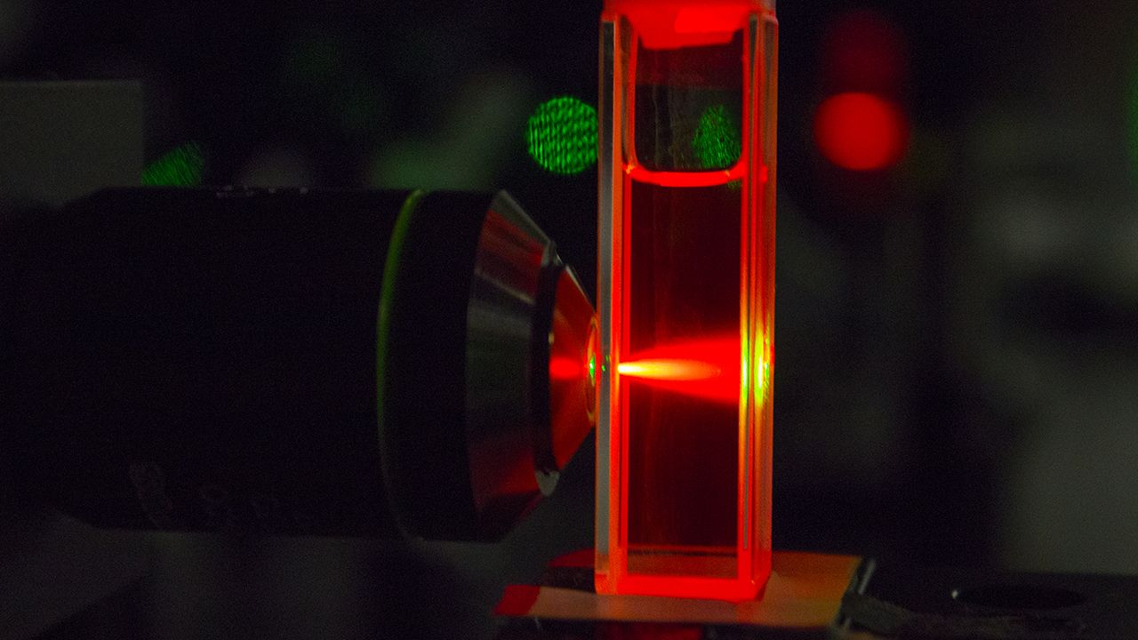Laser light