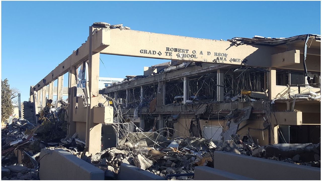 West Wing Demolition