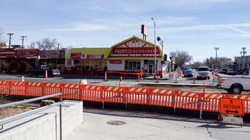 Crosswalks closed Cornell & Central