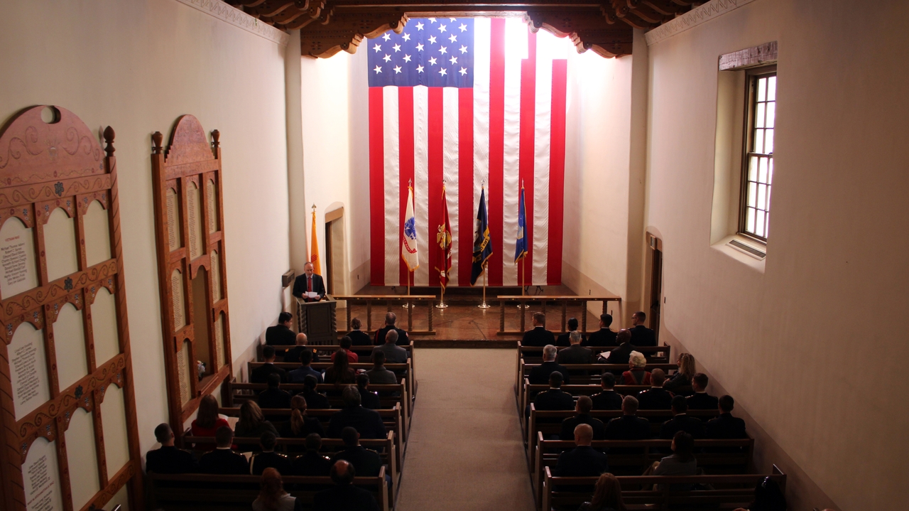 Veterans Day at Alumni Memorial Chapel