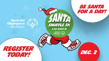 UNM Marketing students launch 'Be Santa For A Day' ad campaign for Special Olympics New Mexico
