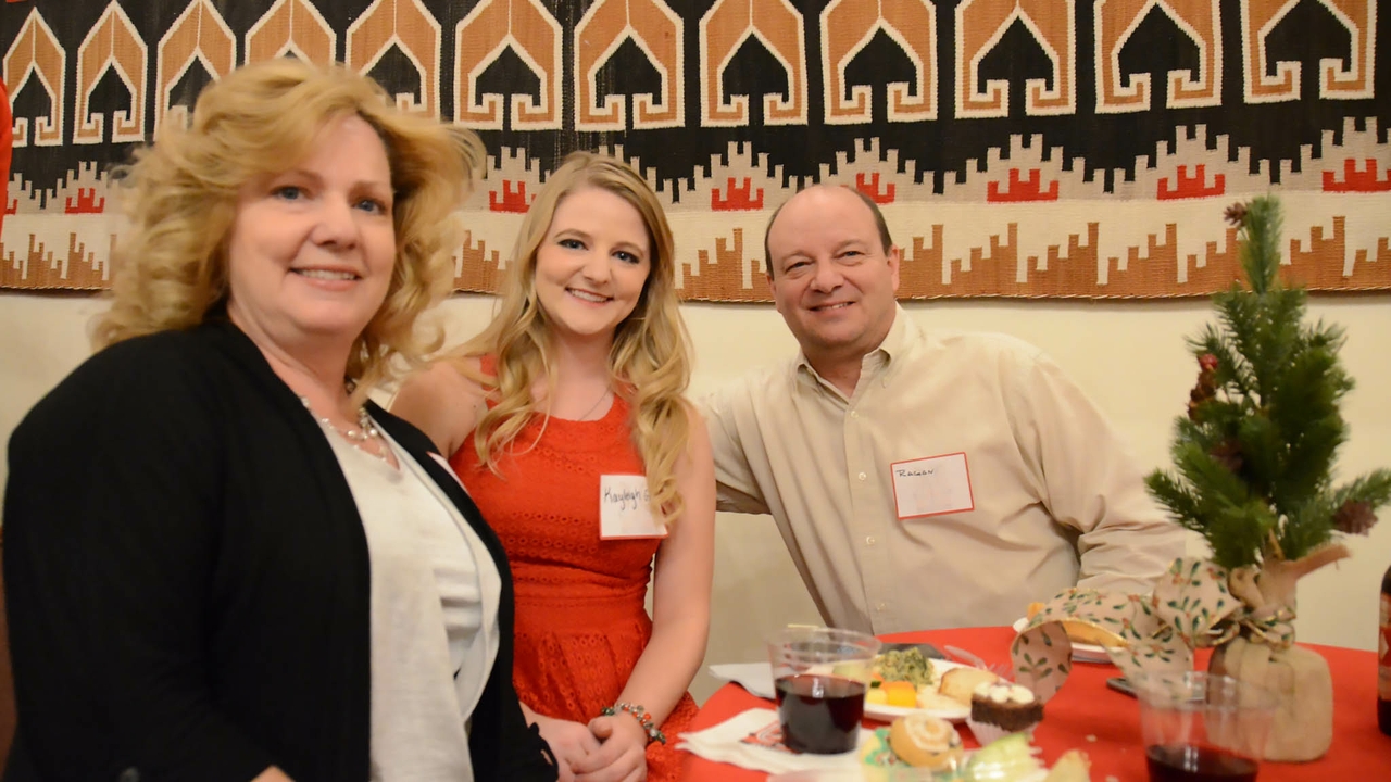 Reception for new grads and their family and friends