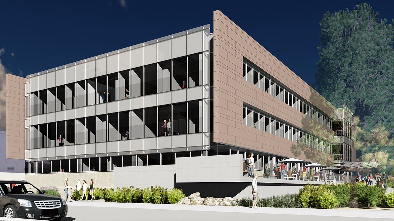 Farris Engineering Center rendering