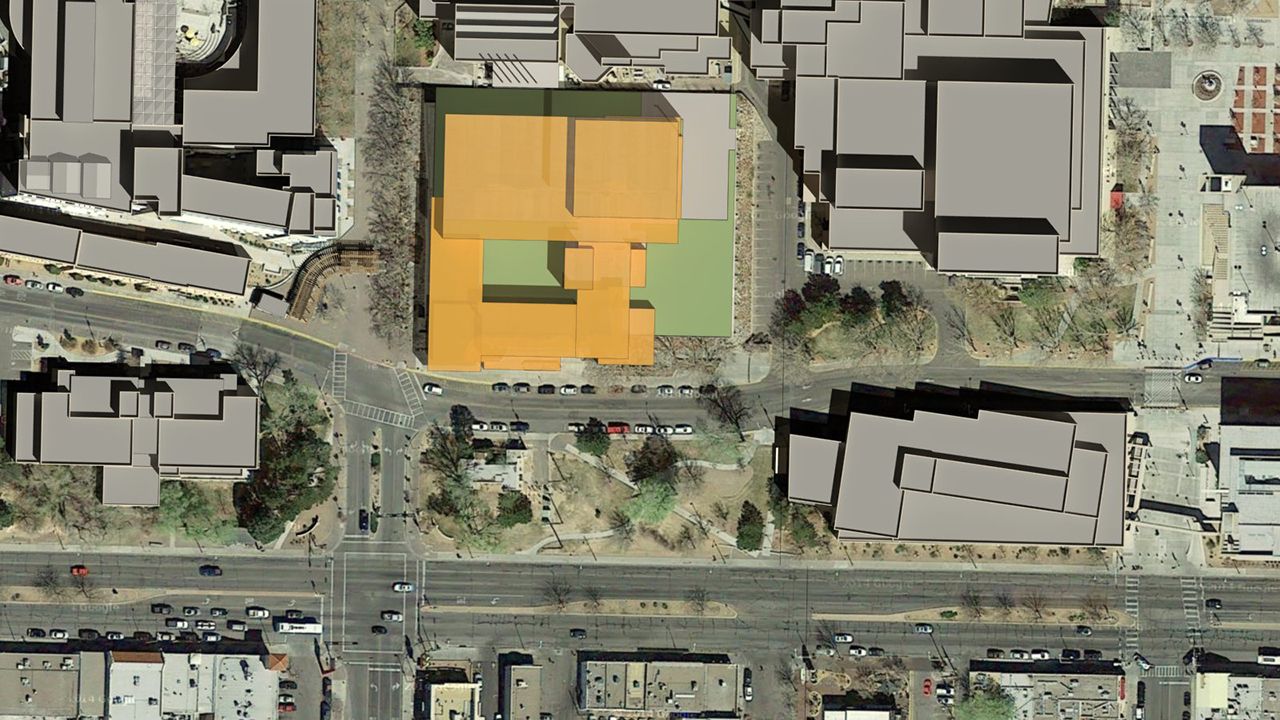 PAIS site plan