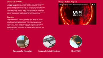 Human Resources to implement new talent management system called UNMJobs 2.0