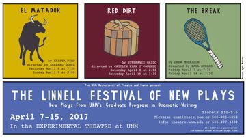 2017 Linnell Festival of New Plays at UNM April 7-15