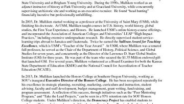Ken Mulliken Bio