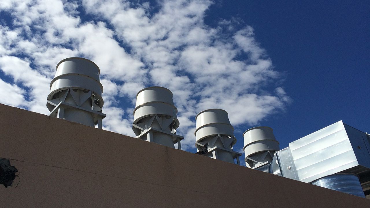New Rooftop Lab Venitlation