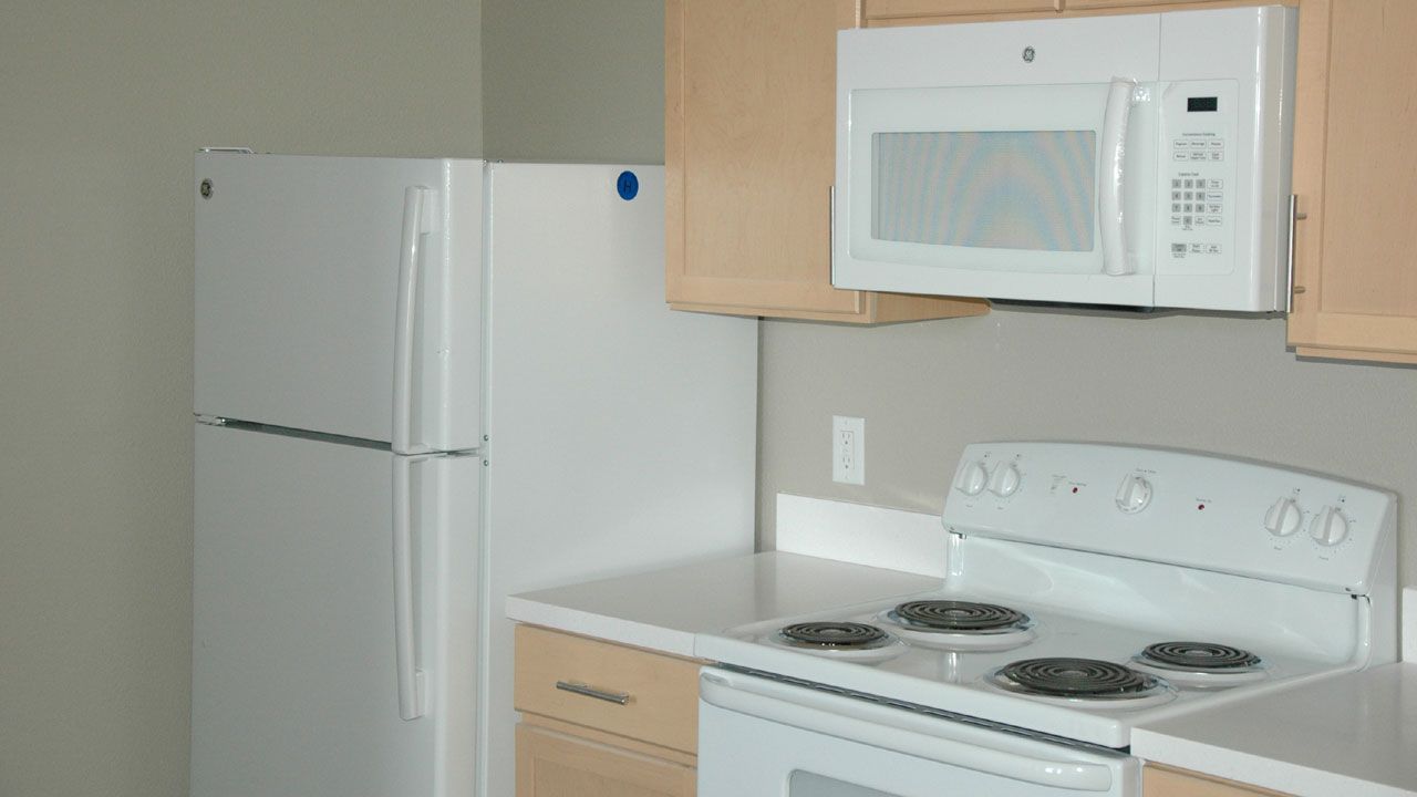 Apartment kitchen area