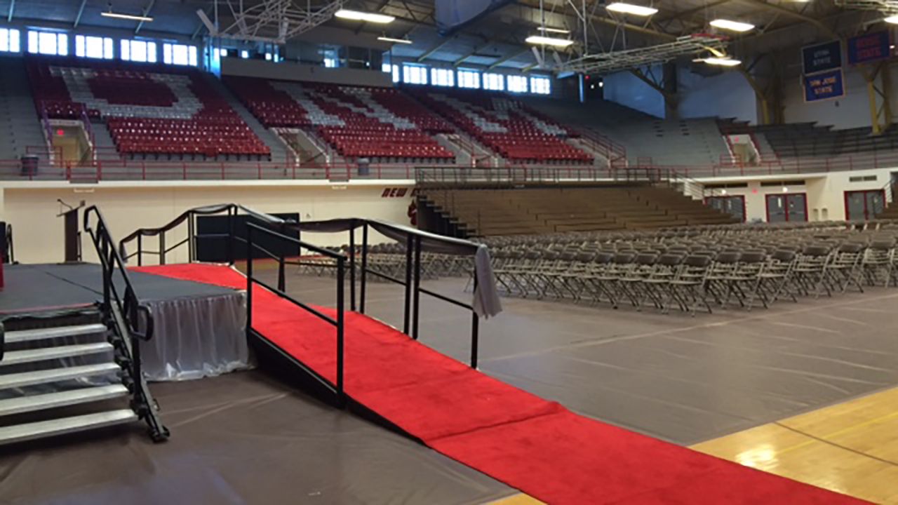 Johnson Center Setup