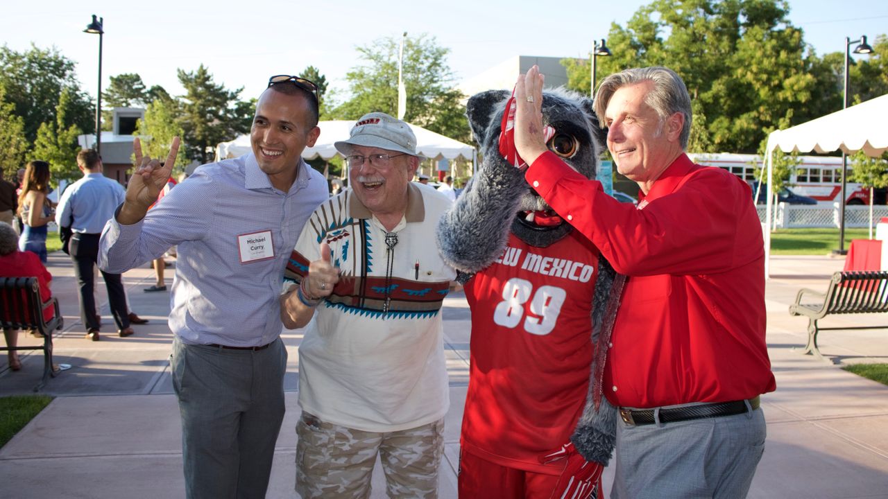 UNM staff and supporters from around the U.S. enjoyed the celebration 
