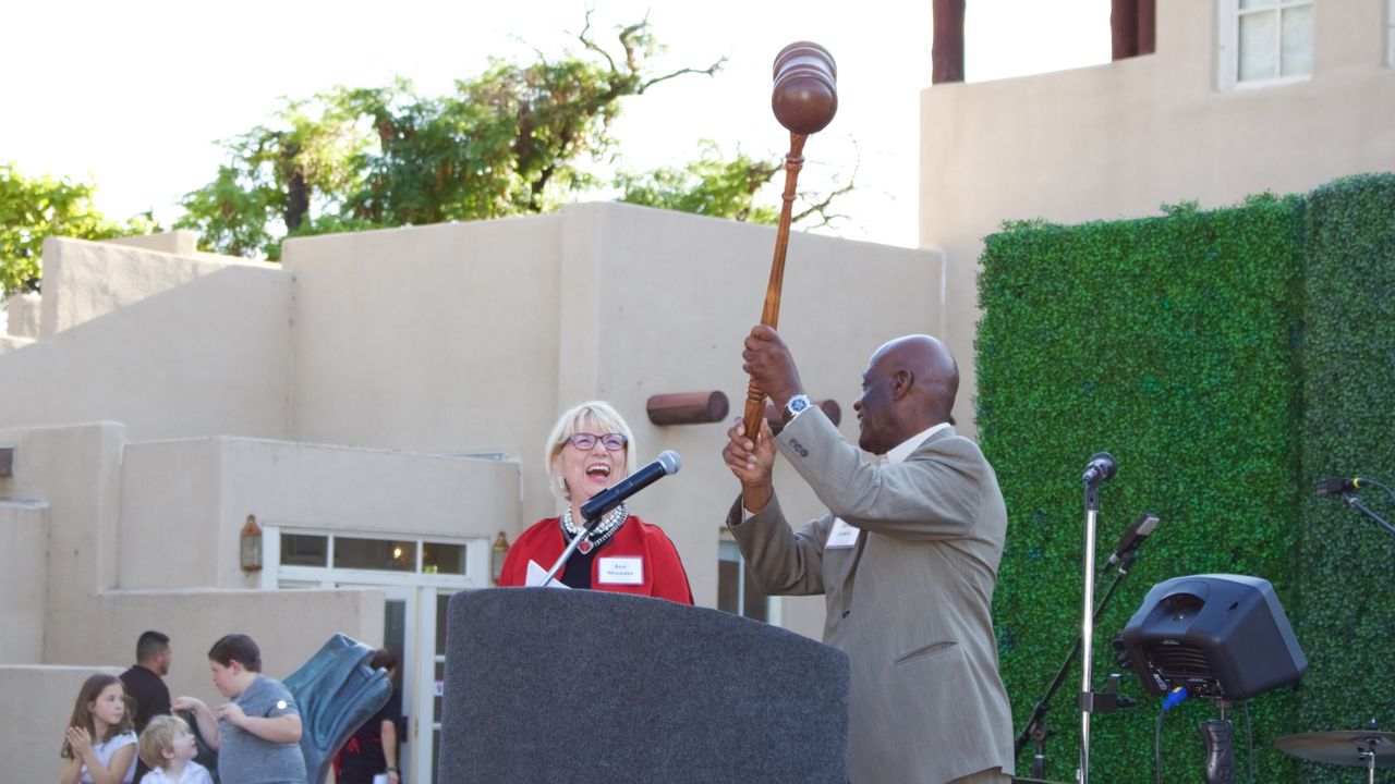 Passing of the gavel