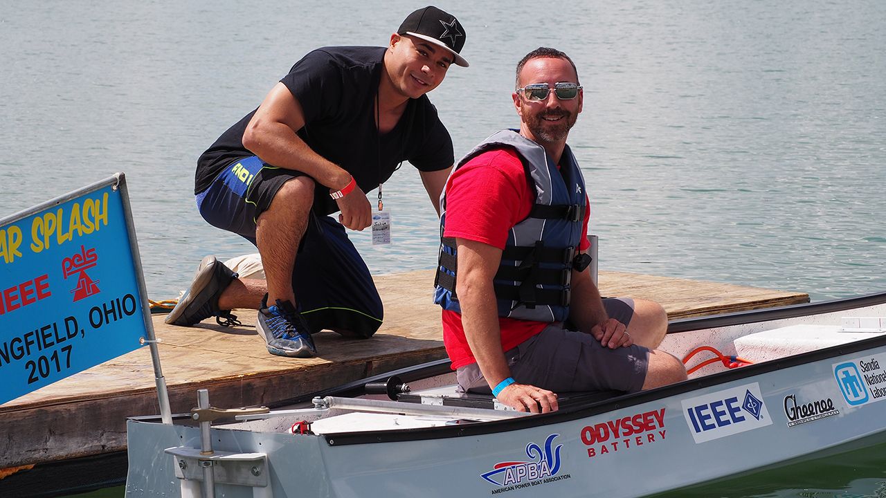 Students on the Water