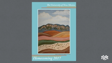 UNM undergraduate chosen as Homecoming Poster artist in inaugural contest