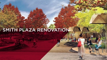 Smith Plaza ground breaking ceremony