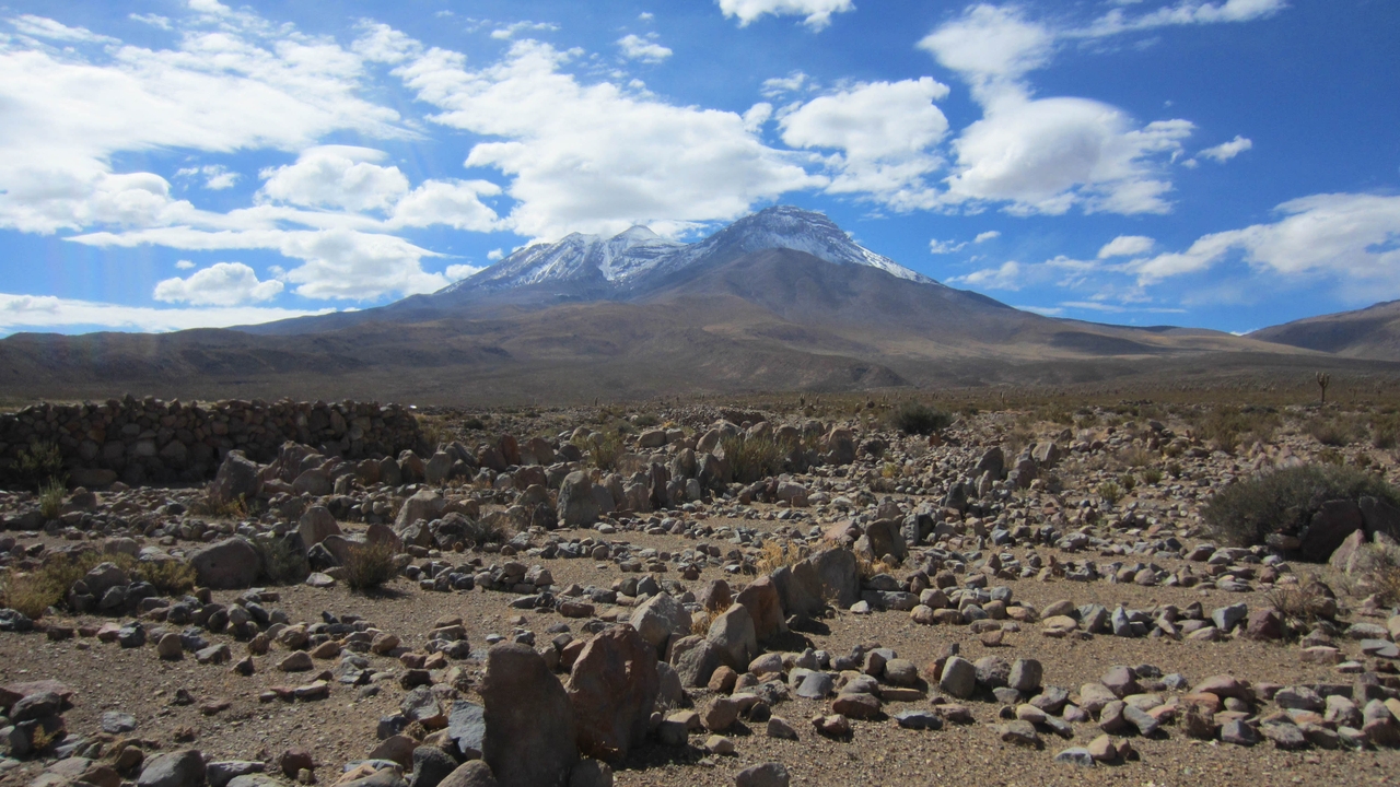Upper Loa River basin, northern Chile