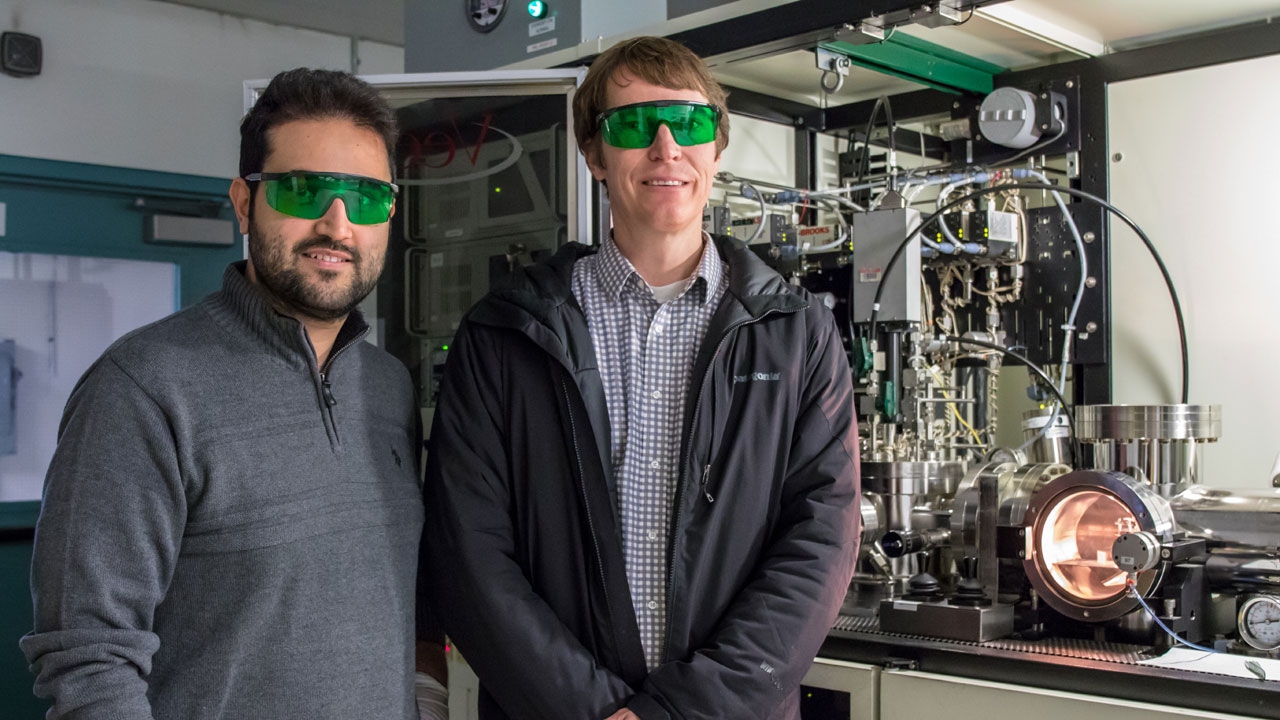 Researchers Morteza Monavarian & Daniel Feezell