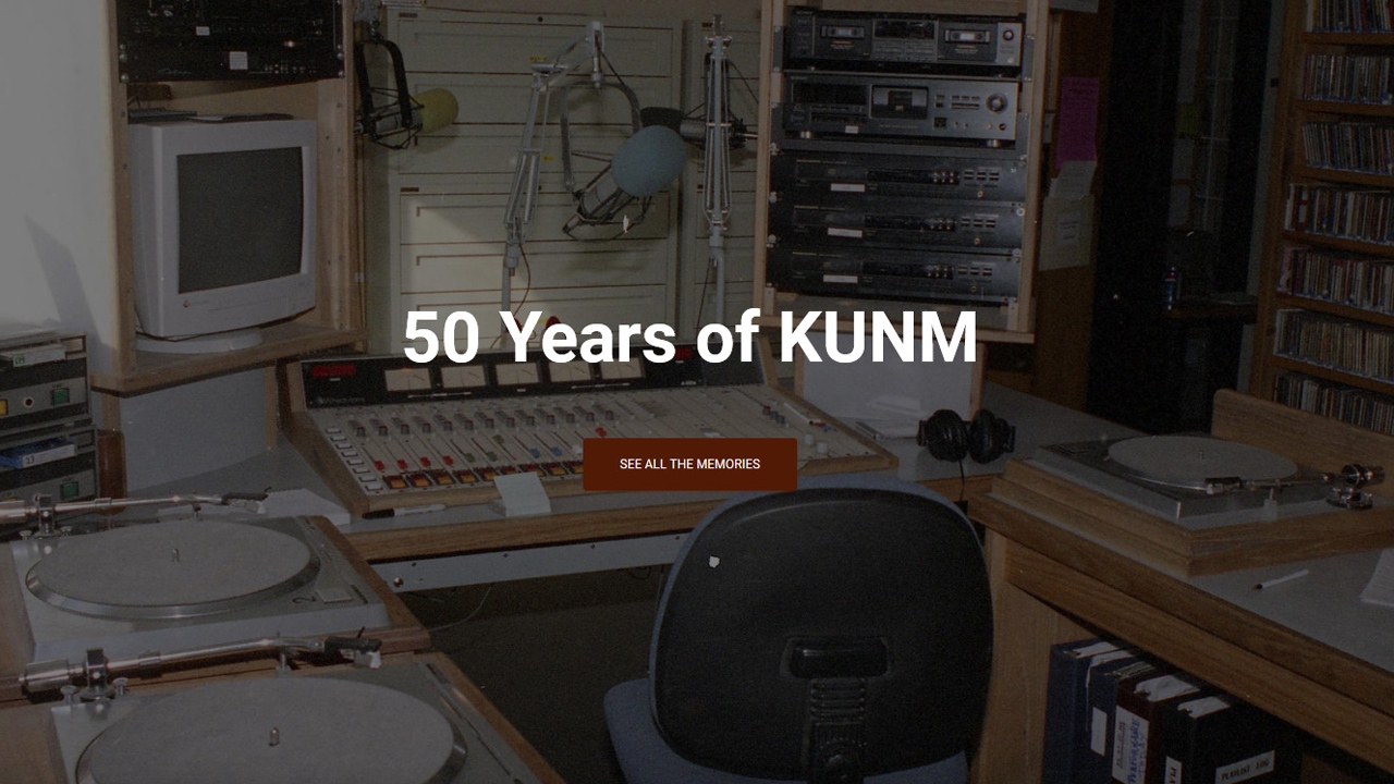 KUNM 50 years