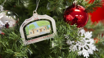 2018 UNM holiday ornament hits bookstore shelves