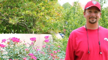 Master gardener for campus and community