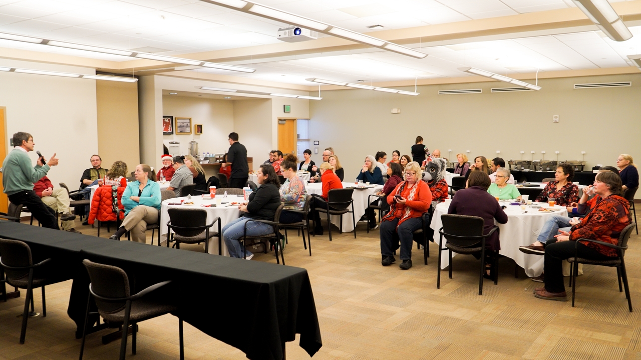 Final Staff Council meeting of the year
