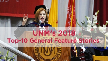 UNM's 2018 top-10 general news stories
