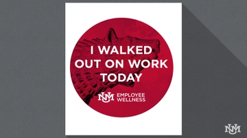 UNM's Employee Wellness sponsors 'Walk Out on Work Wednesday' event