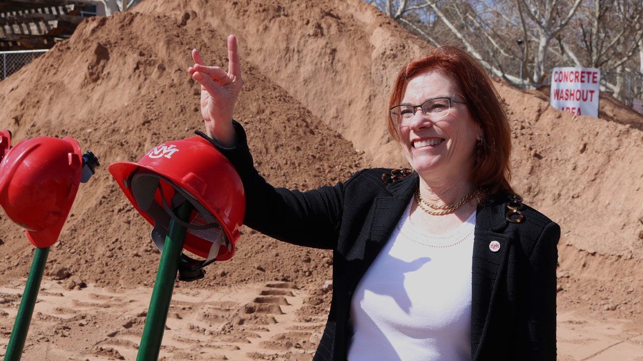 UNM President Garnett S. Stokes 