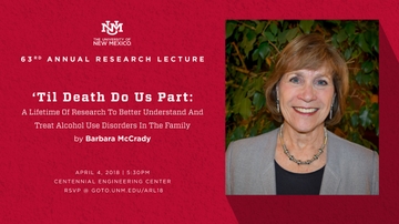 UNM’s McCrady makes social impact through research 