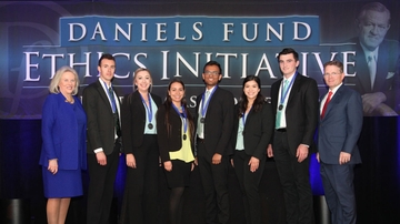 UNM Anderson School of Management students earn second place in ethics competition