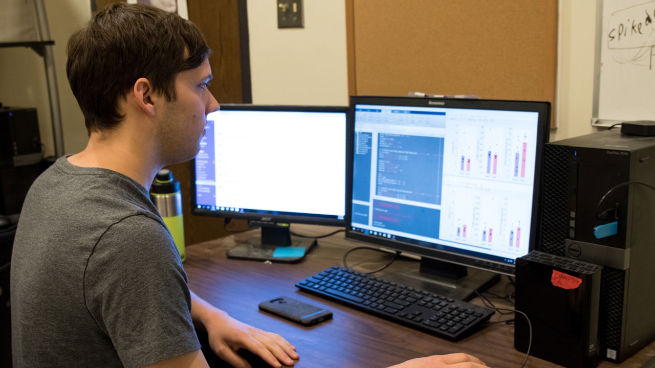 Research tech Jonathan Goss