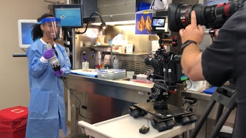 UNM pathology resident doubles as a ninja