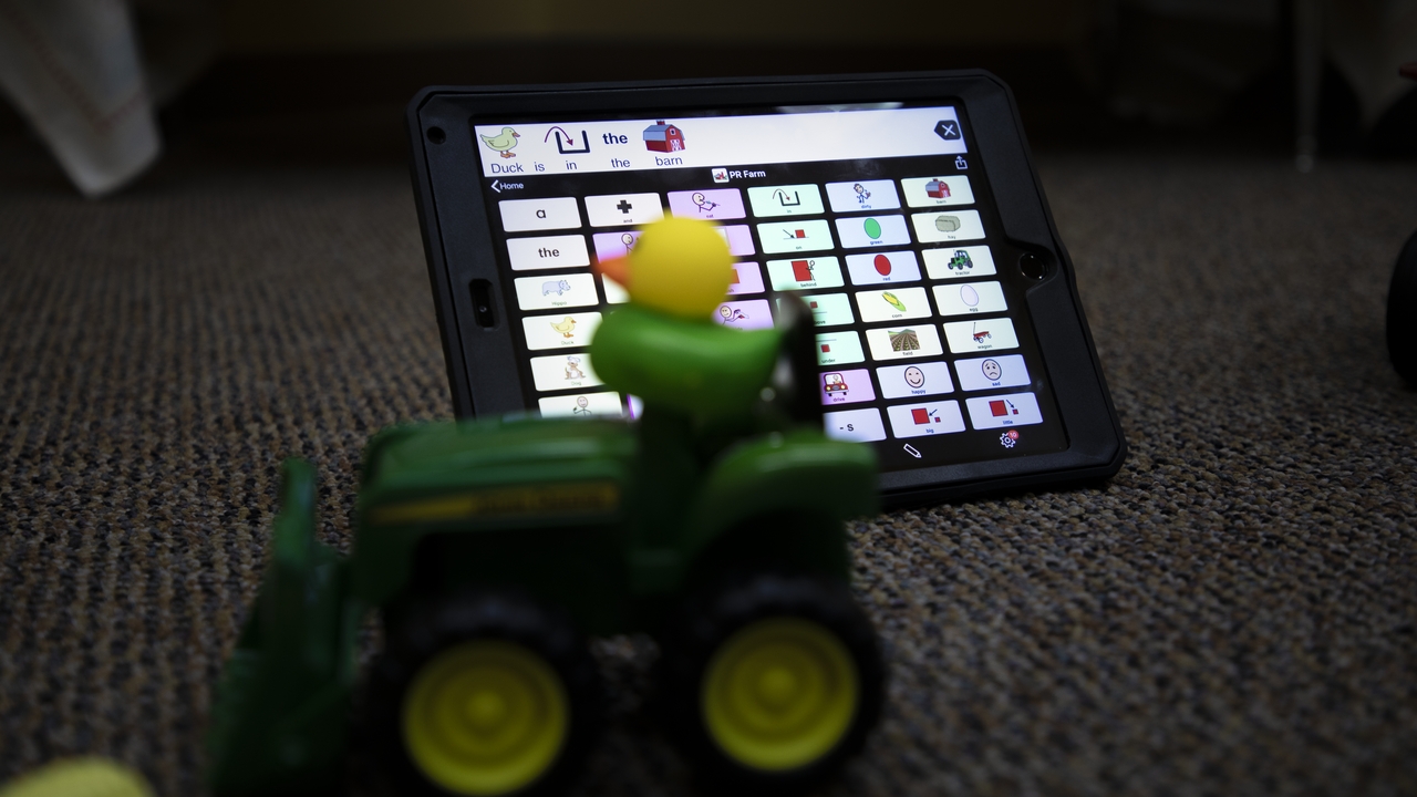 Using iPads to speak