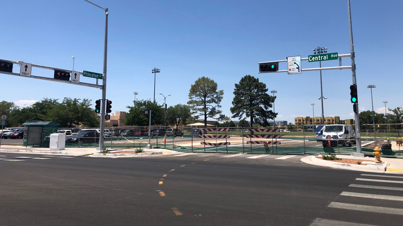 Princeton/Central intersection