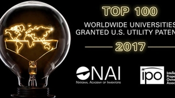 UNM among Top 100 Worldwide Universities granted U.S. utility patents