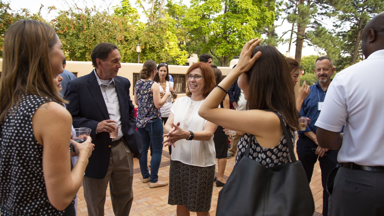 Faculty welcome reception