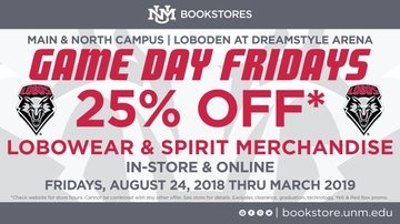 Popular UNM Bookstore promotion returns