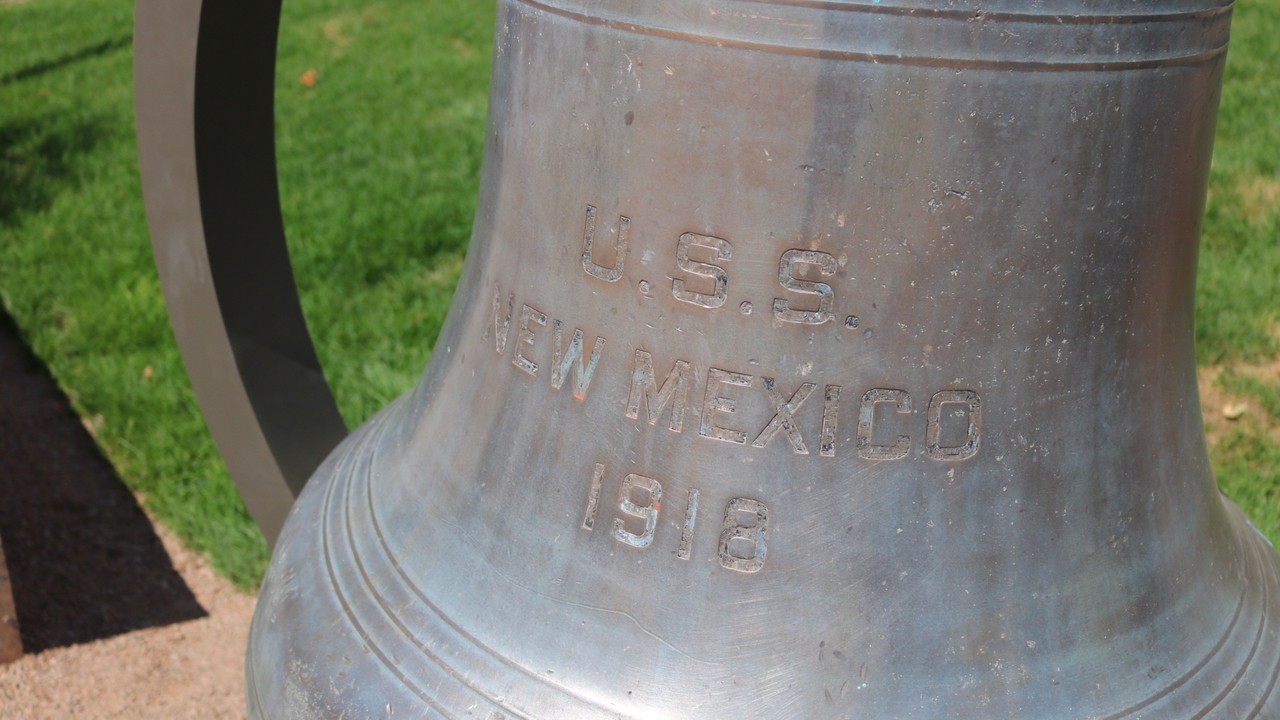 USS New Mexico bell