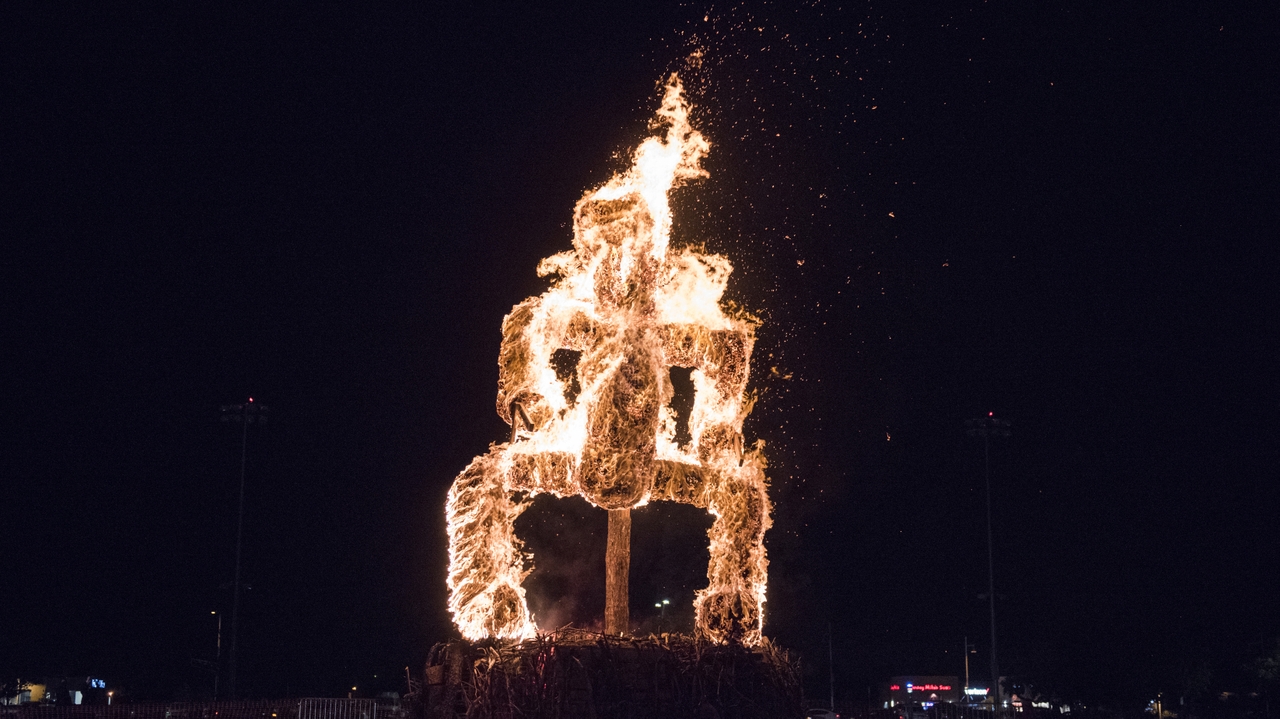 Burning of the Aggie