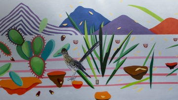 Parish Memorial Library mural unveiled 