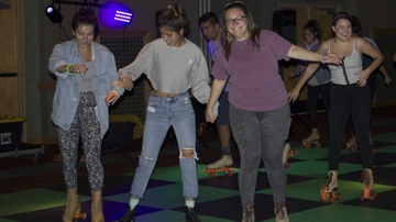 ASUNM hosts third annual Neon Skate Down