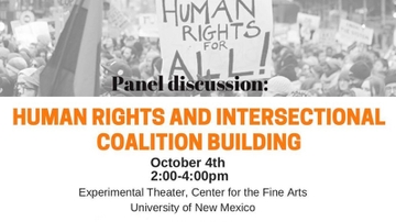 Fine Arts hosts panel discussion on Human Rights and Intersectional Coalition Building 