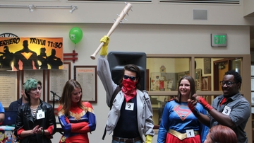 Superheros save the day