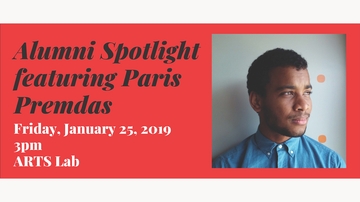 Alumni Spotlight: Paris Premdas speaks at UNM ARTS Lab