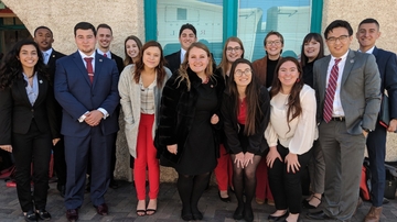 ASUNM visits Roundhouse to lobby for lottery scholarship