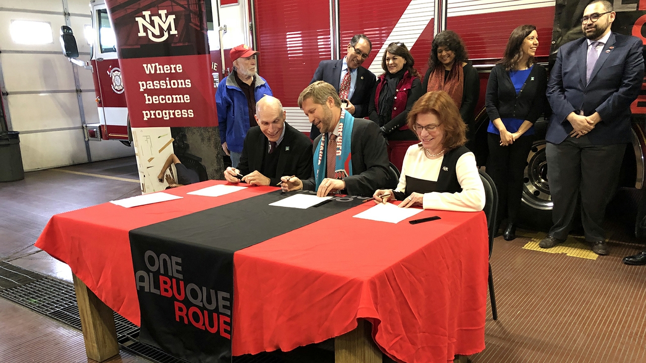 Signing the Letter of Intent