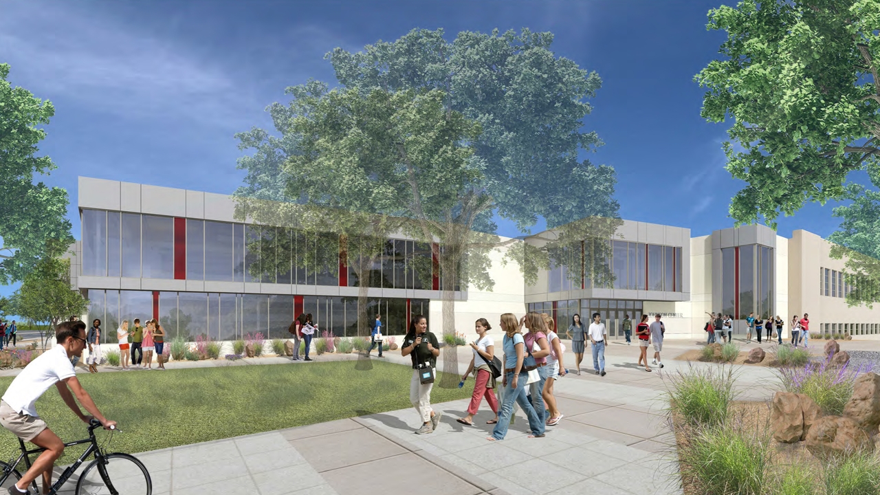Johnson Center render